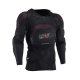 KOSZULKA Z OCHRANIACZAMI LEATT 3DF AIRFIT EVO BLACK