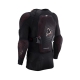 KOSZULKA Z OCHRANIACZAMI LEATT 3DF AIRFIT EVO BLACK
