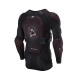 KOSZULKA Z OCHRANIACZAMI LEATT 3DF AIRFIT EVO BLACK