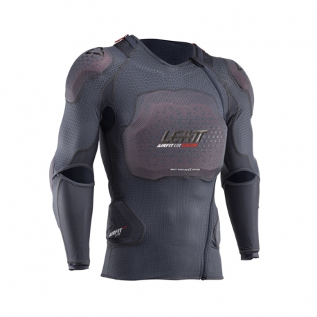 KOSZULKA Z OCHRANIACZAMI LEATT 3DF AIRFIT LITE EVO BLACK