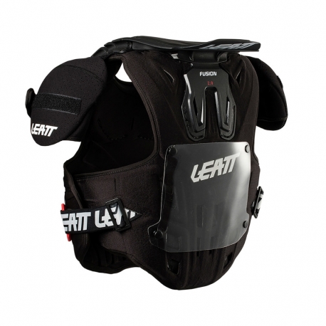 BUZER LEATT FUSION VEST 2.0 JUNIOR BLACK