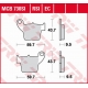 TRW LUCAS KLOCKI HAMULCOWE KH346 ORGANIC HONDA CR 125 / 250 02-07, CRF 450 02-17, TYŁ