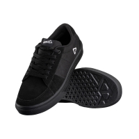 LEATT BUTY ROWEROWE 1.0 FLAT (PLATFORMY) SHOE BLACK KOLOR CZARNY ROZMIAR 41.5/ 26 cm