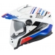 SCORPION KASK DUAL ENDURO / ADVENTURE ADF-9000 AIR DESERT WHITE/BLUE/RED KOLOR BIAŁY/NIEBIESKI/CZERWONY ROZMIAR M