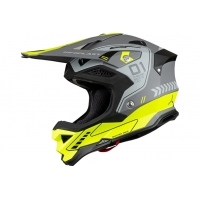 UFO KASK DIAMOND CROSS CARBON FIBERGLASS MADE IN ITALY KOLOR SZARY/ŻÓŁTY NEON ROZMIAR L