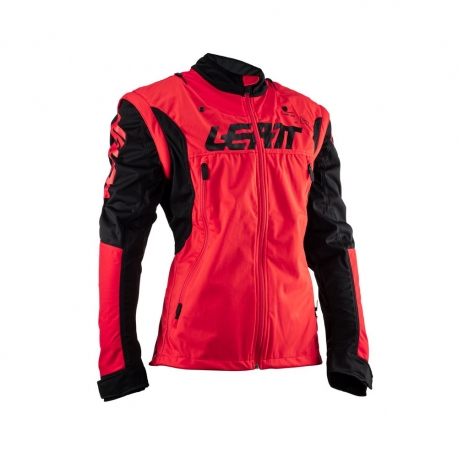 LEATT KURTKA MOTO 4.5 LITE JACKET RED KOLOR CZERWONY/CZARNY ROZMIAR L