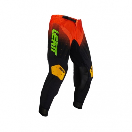 LEATT NOWOŚĆ SPODNIE MOTO 4.5 PANTS CITRUS KOLOR CZARNY/POMARAŃCZOWY ROZMIAR L