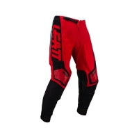 LEATT SPODNIE MOTO 4.5 PANTS RED KOLOR CZARNY/CZERWONY ROZMIAR XL