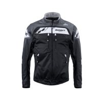 KENNY RACING KURTKA ADVENTURE/ENDURO MODEL SOFTSHELL GREY KOLOR CZARNY/SZARY/BIAŁY ROZMIAR M