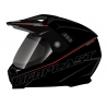 UFO KASK ARIES OFFROAD / DUAL / TOURER / CROSSOVER Z SZYBĄ, DASZKIEM I BLENDĄ PRZECIWSŁONECZNĄ KOLOR CZARNY ROZMIAR L ( ECE 22R0
