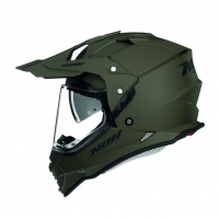 NOX KASK OFFROAD / TRAIL DUOSPORT (DUAL) N312 SOLID Z SZYBKĄ I BLENDĄ KOLOR ZIELONY MAT (KHAKI) ROZMIAR XL