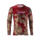 LEATT NOWOŚĆ KOSZULKA MOTO 5.5 ULTRAWELD JERSEY RUBYSTONE KOLOR CZERWONY/BRĄZOWY CAMO ROZMIAR XL