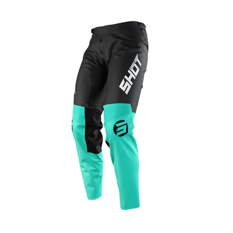 SHOT RACING WYPRZEDAŻ SPODNIE CROSS/ENDURO PANTS DEVO STORM GREEN KOLOR ZIELONY ROZMIAR 28