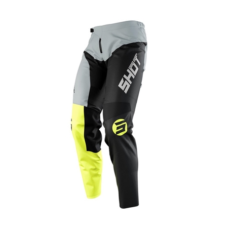 SHOT RACING WYPRZEDAŻ SPODNIE CROSS/ENDURO PANTS DEVO STORM NEON YELLOW KOLOR ŻÓŁTY FLUO ROZMIAR 30