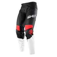 SHOT RACING WYPRZEDAŻ SPODNIE CROSS/ENDURO PANTS DEVO SLAM RED KOLOR CZERWONY ROZMIAR 28