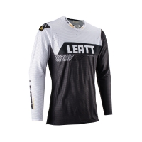 LEATT KOSZULKA MOTO 5.5 ULTRAWELD JERSEY GRAPHITE KOLOR BIAŁY/CZARNY ROZMIAR S