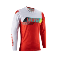 LEATT KOSZULKA MOTO 5.5 ULTRAWELD JERSEY RED KOLOR BIAŁY/CZERWONY ROZMIAR XXL