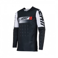 LEATT KOSZULKA MOTO 4.5 LITE JERSEY BLACK KOLOR CZARNY/BIAŁY ROZMIAR S