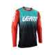 LEATT KOSZULKA MOTO 4.5 X-FLOW JERSEY FUEL KOLOR NIEBIESKI/GRANATOWY/CZERWONY ROZMIAR M