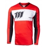 111 RACING KOSZULKA MOTO 111.3 - REDRISK KOLOR CZERWONY/BIAŁY/CZARNY ROZMIAR S