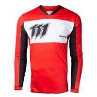 111 RACING KOSZULKA MOTO 111.3 - REDRISK KOLOR CZERWONY/BIAŁY/CZARNY ROZMIAR XXL