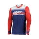 LEATT KOSZULKA MOTO 5.5 ULTRAWELD JERSEY ROYAL KOLOR GRANATOWY/CZERWONY ROZMIAR S