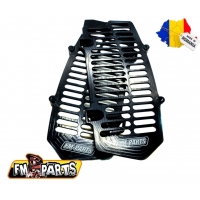 FM-PARTS OSŁONY CHŁODNICY (KRATKI) ALUMINIUM KTM/HUSQVARNA '20-23' KOLOR CZARNY