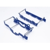 CROSSPRO WYPRZEDAŻ OSŁONY CHŁODNICY ALUMINIOWE MODEL LIGHT (DO MOTOCYKLA Z WENTYLATOREM) KTM EXC 125/250 '17-'18, SX 125 '19, HU