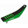 BLACKBIRD POKROWIEC / POSZYCIE NA SIEDZENIE KAWASAKI KXF 250 '09-'12, KXF 450 '09-'11 DOUBLE GRIP 3 KOLOR CZARNY ZIELONY