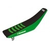 BLACKBIRD POKROWIEC / POSZYCIE NA SIEDZENIE KAWASAKI KX 85 '01-'13 DOUBLE GRIP 3 KOLOR CZARNY ZIELONY
