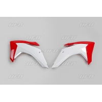 UFO OSŁONY CHŁODNICY HONDA CRF 230 15-21, KOLOR OEM (BIAŁY/CZERWONY)