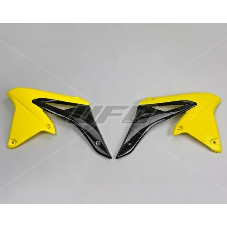 UFO OSŁONY CHŁODNICY SUZUKI RMZ 250 '10-'17 KOLOR ŻÓŁTY/CZARNY