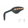 FAR LUSTERKO PRAWE UNIWERSALNE Z KIERUNKOWSKAZEM LED (KOLOR CZARNY) M10X1,25