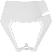 UFO OSŁONA LAMPY PRZÓD KTM EXC/EXC-F TPI '20-23 KOLOR BIAŁY (WZÓR OEM)