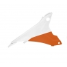 RACETECH (RTECH) WYPRZEDAŻ OSŁONA FILTRA POWIETRZA PRAWA KTM EXC/EXCF 125-500 '14-16 KOLOR OEM 2015 POMARAŃCZOWY/BIAŁY (KT040549