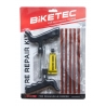 BIKETEC ZESTAW NAPRAWCZY DO PRZEBITYCH OPON BEZDĘTKOWYCH (SZNURKI) KOMPLET