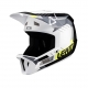 LEATT NOWOŚĆ KASK ROWEROWY MTB GRAVITY 2.0 V24 HELMET WHITE/BLACK KOLOR BIAŁY/SZARY/CZARNY ROZMIAR L (59-60 cm)