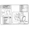 KAPPA MOCOWANIE SZYBY HONDA VT 750C '99-'02- WYCOFANY Z OFERTY