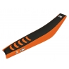 BLACKBIRD POKROWIEC / POSZYCIE NA SIEDZENIE KTM SX 85 '18-'23 DOUBLE GRIP 3 KOLOR POMARAŃCZOWY CZARNY