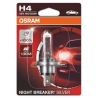 OSRAM ŻARÓWKA H4 12V 60/55W P43t NIGHT BREAKER® SILVER (+100%)