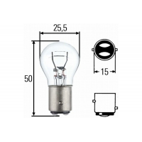 HELLA ŻARÓWKA 8GD P21/5W 12V BAY15D