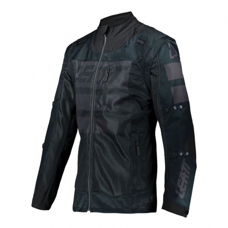 LEATT KURTKA MOTO 4.5 X-FLOW JACKET BLACK KOLOR CZARNY ROZMIAR M