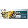 CZ 2024/04 ŁAŃCUCH NAPĘDOWY 428 MX (144 OGNIW) ZŁOTY (MOTOCROSS DO 110 CCM) (23,0 KN) + ZAPINKA