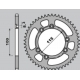 CHT WYPRZEDAŻ ZĘBATKA TYLNA ALUMINIOWA T7075 (ERGAL) 4423 50 BETA 50RR, SUPERMOTARD, FANTIC CABALLERO (ŁAŃC. 420) KOLOR SREBRNY