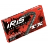 IRIS 428 TX-134 ŁAŃCUCH NAPĘDOWY (134-OGNIW) BEZ O-RINGÓW (OTWARTY + ZAPINKA) KOLOR CZARNY (DO 85CCM) (18,5KN)