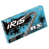 IRIS 420 RX-124 ŁAŃCUCH NAPĘDOWY (124-OGNIW) BEZ O-RINGÓW (OTWARTY + ZAPINKA) KOLOR SREBRNY (MOTOCROSS DO 85CC) (19,5KN)