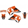BLACKBIRD WYPRZEDAŻ KOMPLET NAKLEJEK (OKLEIN) KTM 4T '96-'99 (4 STROKE ALL MODELS) DREAM 4 KOLOR POMARAŃCZOWY CZARNY