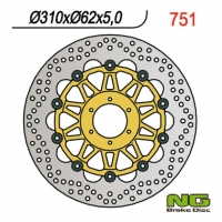 NG TARCZA HAMULCOWA PRZÓD HONDA CBR 900 98-99 (310x62x5) (6X6,5MM) PŁYWAJĄCA