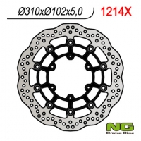 NG TARCZA HAMULCOWA PRZÓD SUZUKI GSXR 600 '08-'18, GSXR 750 '08-'18, GSXR 1000 '09-'16, GSX 750Z '08-'14 (310X102X5) WAVE PŁYWAJ