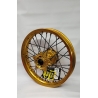REX WHEELS (EXCEL) KOMPLETNE KOŁO TYLNE 18 CALI 18 x 2.50 (OBRĘCZ EXCEL) YAMAHA XTZ 700 TENERE (690) '20-, ZŁOTA OBRĘCZ / CZARNE